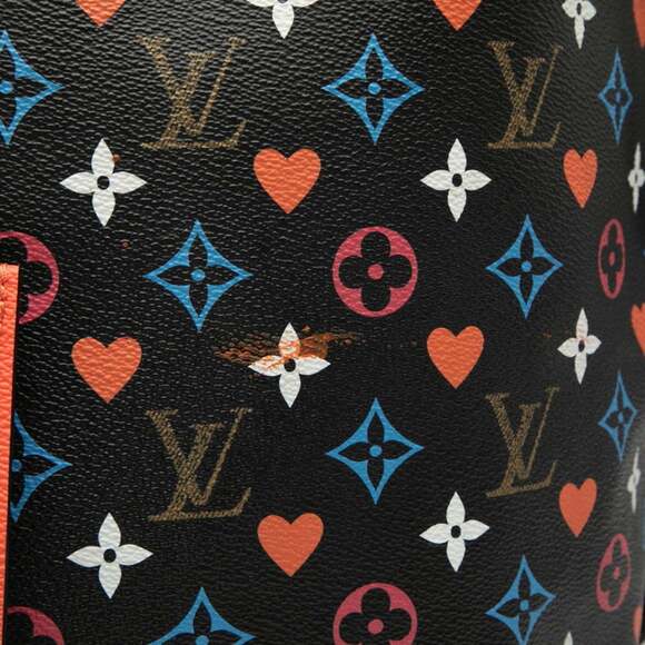 Louis Vuitton Game On Monogram Neverfull MM Tote Bag/Shoulder Bag M57483 Blac... - Picture 4 of 8